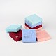 バレンタインデーのギフトボックス厚紙ブレスレット箱をパッケージ化  正方形  ミックスカラー  約8.8センチ幅  8.8センチの長さ  高さ2.2センチ X-BC146-2