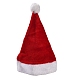 布製のクリスマス帽子  クリスマスパーティーの装飾用  ブラウン  320x260x10mm  内径：175mm AJEW-M215-02A-3