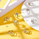 Unicraftale diy sol kits para hacer anillos de dedo DIY-UN0003-57-3