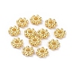 Tibetan Style Alloy Daisy Spacer Beads X-LF0991Y-G-RS-1