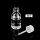 Benecreat 20 paquete 30ml / 1oz pincel de plástico con tapa aplicadora botellas para pegamento DIY-BC0011-09-4