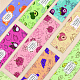 Pandahall elite 90 pièces 9 motifs thème de fruits étiquette en papier savon fait main DIY-PH0005-36-5