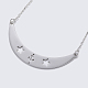 304 Stainless Steel Pendant Necklaces NJEW-E123-01-2