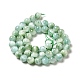 Brins de perles de verre naturel G-I247-32B-3
