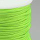 ナイロン糸  ラットテールサテンコード  芝生の緑  1mm程度  約76.55ヤード（70m）/ロール NWIR-Q010A-F229-3