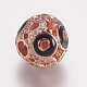 Perles de zircone cubique micro pave en Laiton ZIRC-E143-10-3