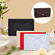 Wadorn 4 個 4 色ウール フェルト封筒財布挿入オーガナイザー  クロスボディバッグ作りに  ミックスカラー  14.9x21.9x0.35cm  1pc /カラー FIND-WR0006-71C-4
