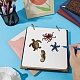 CRASPIRE Sea Animals Clear Rubber Stamps Turtle Whale Seahorse Retro Vintage Reusable Transparent Silicone Stamp Seals for Journaling Card Making Scrapbooking Photo Album Decorative DIY Christmas Gift DIY-WH0439-0257-4