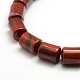Column Natural Red Jasper Beads Strands G-P062-18-3