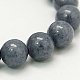 Natural Mashan Jade Round Beads Strands X-G-D263-20mm-XS29-1