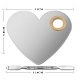 Stainless Steel Color Palette and Double Head Spoon Palette Spatulas Stick Rod MRMJ-G001-85-2