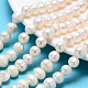 Natural Cultured Freshwater Pearl Beads Strands PEAR-L001-A-08-1