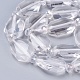 Granos de cristal de cuarzo natural hebras G-L519-B-01-1
