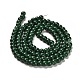 Chapelets de perles en verre peintes DGLA-S071-6mm-19-3