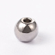 Alloy Round Beads PALLOY-ZN818-4mm-P-RS-1