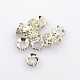 Brass Rhinestone Spacer Beads RB-A020-7mm-01S-1