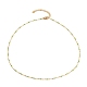 Handgefertigte Perlenketten aus Glasperlen NJEW-JN03185-2