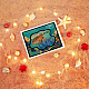 Globleland vida oceánica sellos transparentes ballenas marinas tortugas caballitos de mar calamar pez dorado sello transparente de silicona sellos para hacer tarjetas diy scrapbooking foto diario álbum decoración DIY-WH0167-57-0175-3
