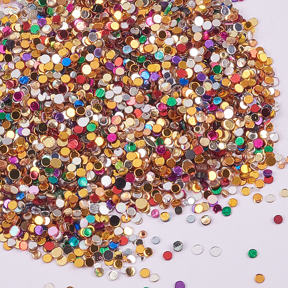 Tissu à Paillettes Irisé Au Mètre – Largeur 1,2 M – Paillettes 18 Mm – Pour Costumes, Décoration Fête, DIY - 8