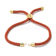 Изготовление браслетов из хлопка KK-F758-03-10-G