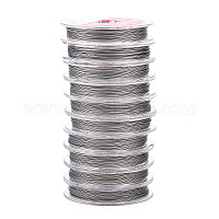 1Roll 26 Gauge (0.4mm) 124.6 Feet (38m) Tiger Tail Beading Wire 316  Stainless Steel Wire For Outdoor Yard Garden Or Jewelry Making Crafts