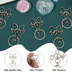 18 шт. застежки для брелка из сплава KEYC-SC0001-74A-P