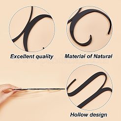 2шт акриловые знаки для туалета&nbsp;AJEW-CN0001-52