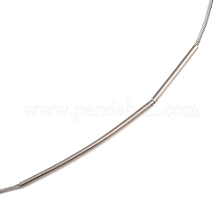 Cavo collana filo di acciaio inossidabile creazione di gioielli fai da te&nbsp;X-TWIR-R003-23A