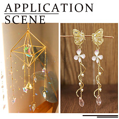 120шт 20 стильный кулон из гальванического стекла&nbsp;CW-TAC0001-21