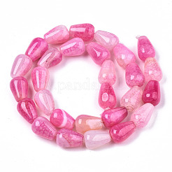 Природные треск агат бисер нитей X-G-S359-243B