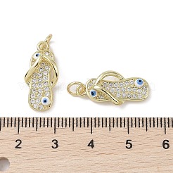 Латунные микро проложить кубического циркония подвески KK-L209-060G-01