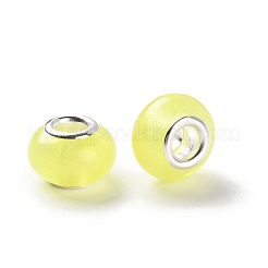 Европейские бусины из перламутровой смолы&nbsp;RESI-M001-01E