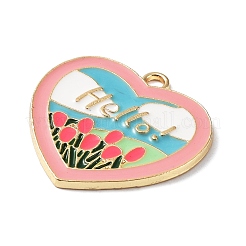 Подвески из эмали и сплава&nbsp;ENAM-K072-04KCG