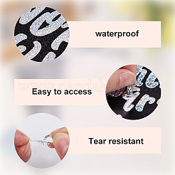 Самоклеящиеся этикетки из ПВХ 3 цвета DIY-CP0011-35B