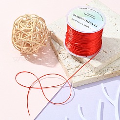 Плоская эластичная кристаллическая струна&nbsp;EW-YW0001-0.8mm-02I