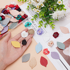 132 шт. 18 стиля тканевых украшений FIND-WR0008-79