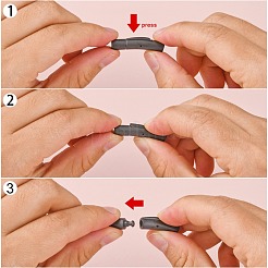 304 штыковые застежки из нержавеющей стали STAS-I013-4mm-MB