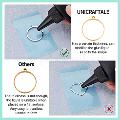 12 шт. подвески из нержавеющей стали 304 с открытой задней частью STAS-UN0050-50G