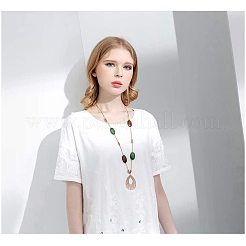 Неокрашенные деревянные большие подвески&nbsp;WOOD-PH0008-36