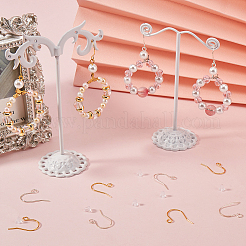 6 пара 2 цветов 925 крючка для сережек из стерлингового серебра STER-BBC0006-47