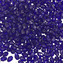 325шт прозрачные стеклянные бусины нити&nbsp;EGLA-PA0001-04C