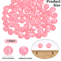 120 pz perle di resina trasparente&nbsp;RESI-PA0001-23B