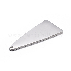Pendentifs en acier inoxydable 304 anti-ternissement&nbsp;STAS-F254-23A-P