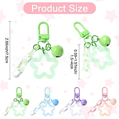 5 шт. подвеска в виде звезды&nbsp;HJEW-YW00342-01