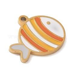 Подвески из эмалированной нержавеющей стали 304&nbsp;LS-STAS-K312-05D-G