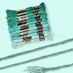 6-слойная полиэфирная нить для вышивания OCOR-WH20074-01A-07