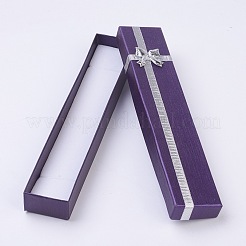 Contenitori di monili di cartone&nbsp;CBOX-WH0001-B01