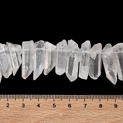 Perlenketten aus natürlichen Quarzspitzen&nbsp;G-H355-04P