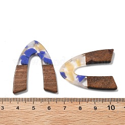 Подвески из смолы и ореха FIND-R051-11G