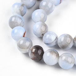 Природные персидские нефрита бисер пряди G-A255-A02-01A